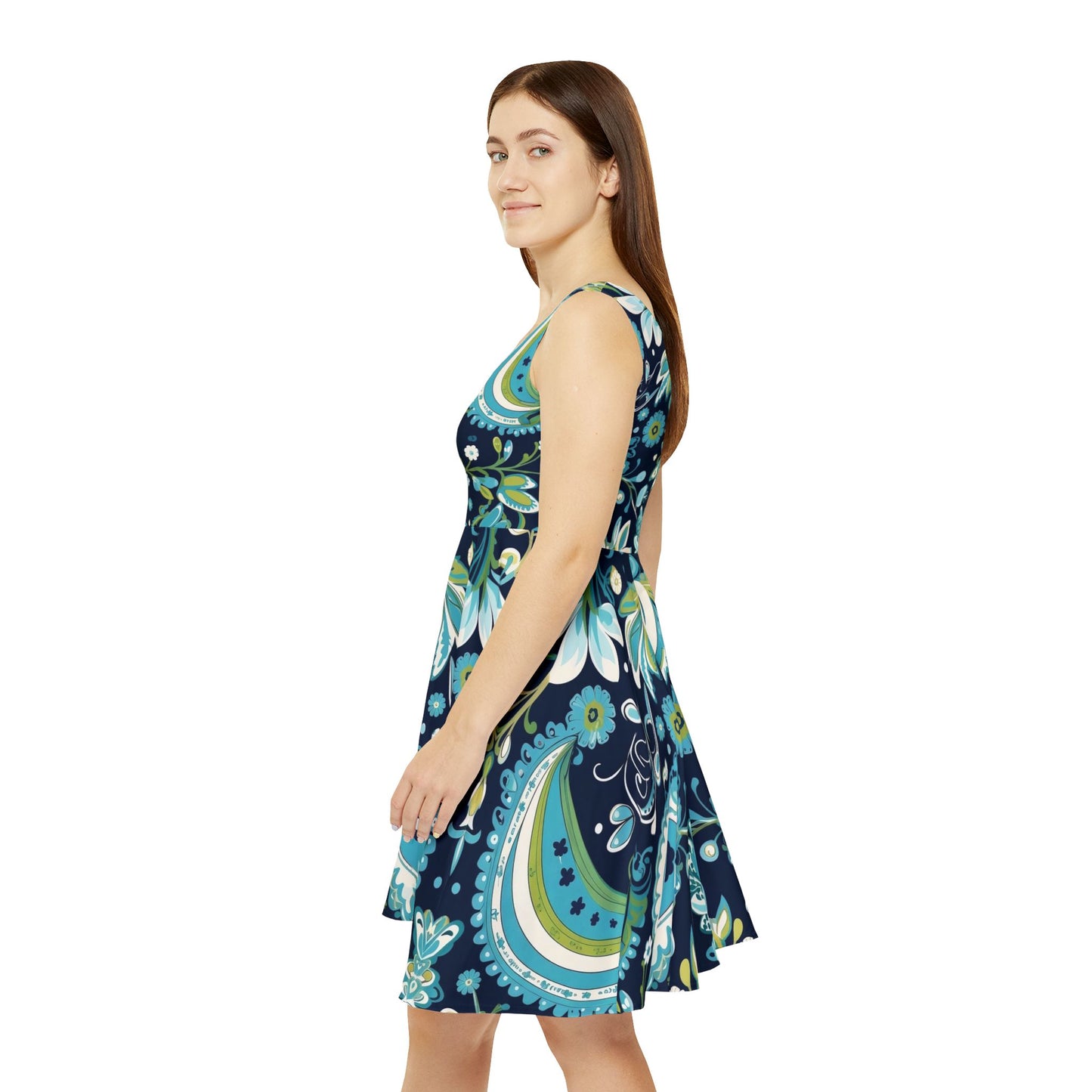 Floral Print Women’s beach dress