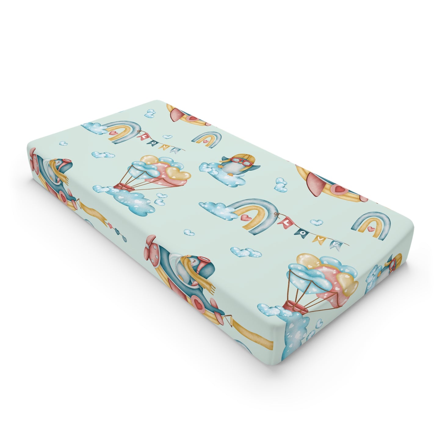 Whimsical Baby Changing Pad Cover