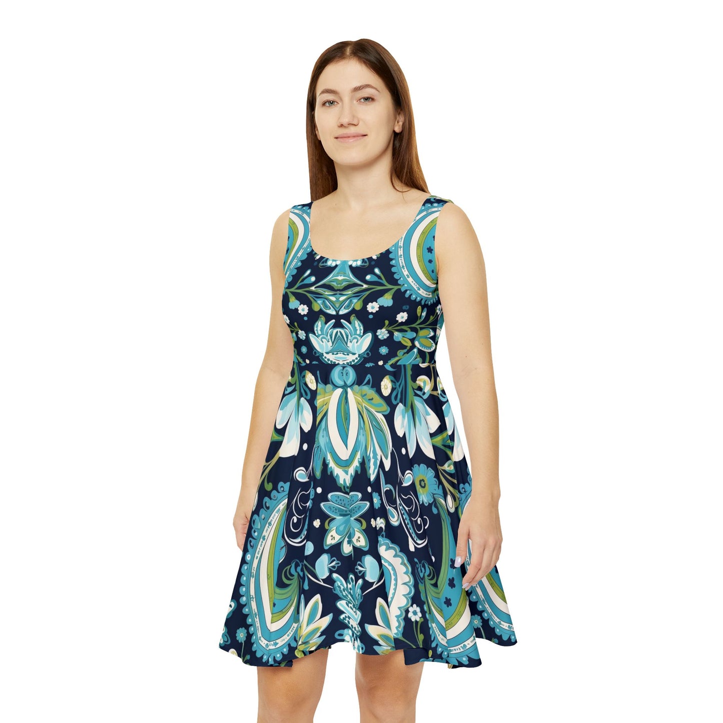Floral Print Women’s beach dress