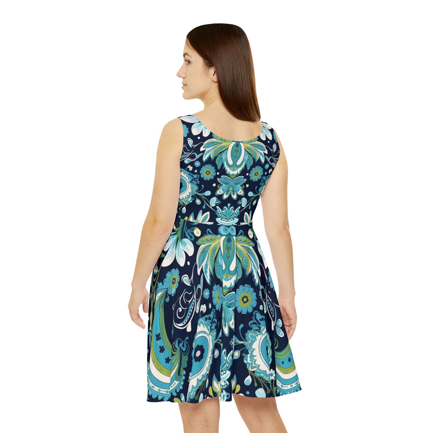 Floral Print Women’s beach dress