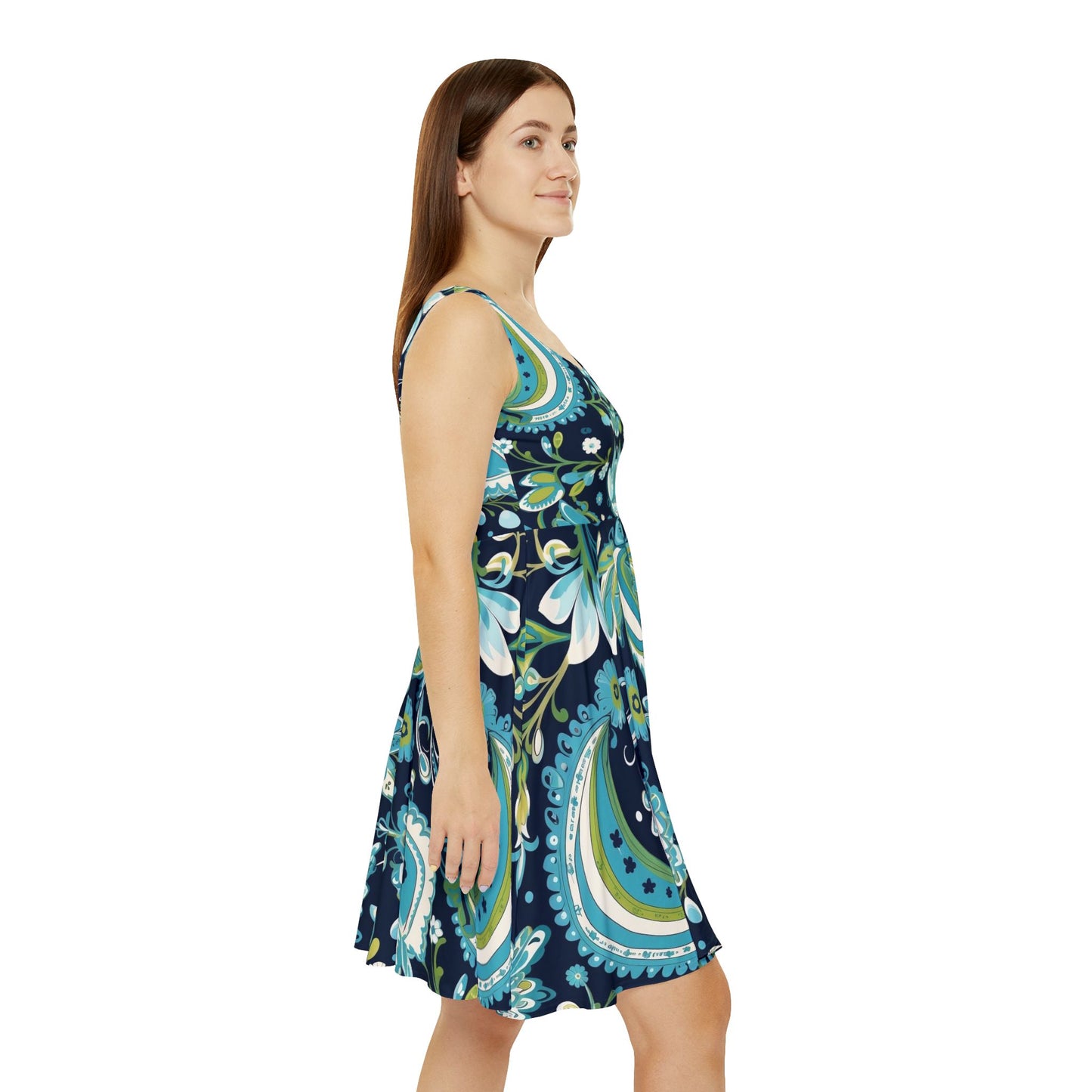 Floral Print Women’s beach dress